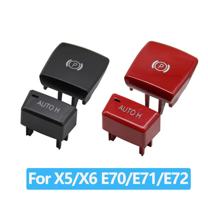 Car Parking Handbrake Control Switch Button Auto H Key Replacement For BMW E70 E71 E72 2007-2013 6131 9148 508