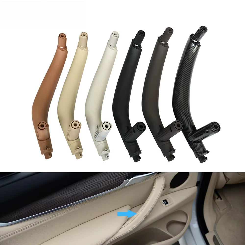 Car Interior Door Left Right Inside ABS Pull Handle Trim Cover For BMW X5 X6 F15 F16 2014-2018 51417292243 51417292244