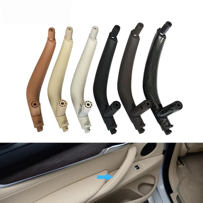 Car Interior Door Left Right Inside ABS Pull Handle Trim Cover For BMW X5 X6 F15 F16 2014-2018 51417292243 51417292244