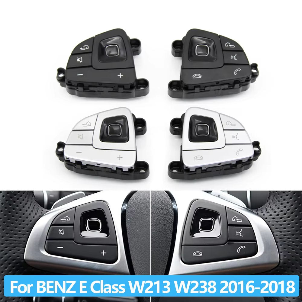 Car Multi-function Steering Wheel Buttons Volume Control Switch Button Assembly For BENZ E Class W213 W238 C238 2016 2017 2018