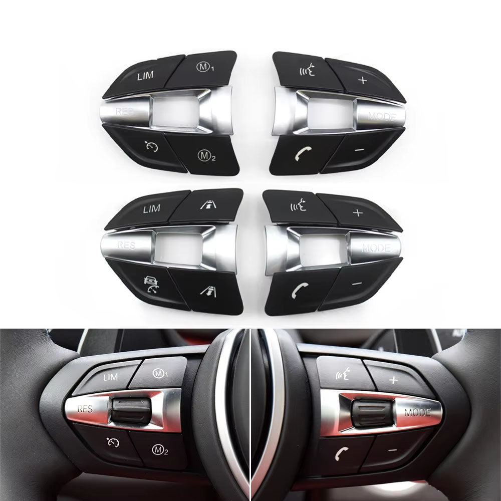 Car M Sport Steering Wheel Multifunction Buttons Knob For BMW F10 F11 F30 F31 F34 F01 F02 F06 F12 F25 F26 F15 F16 M2 M3 M4 M5