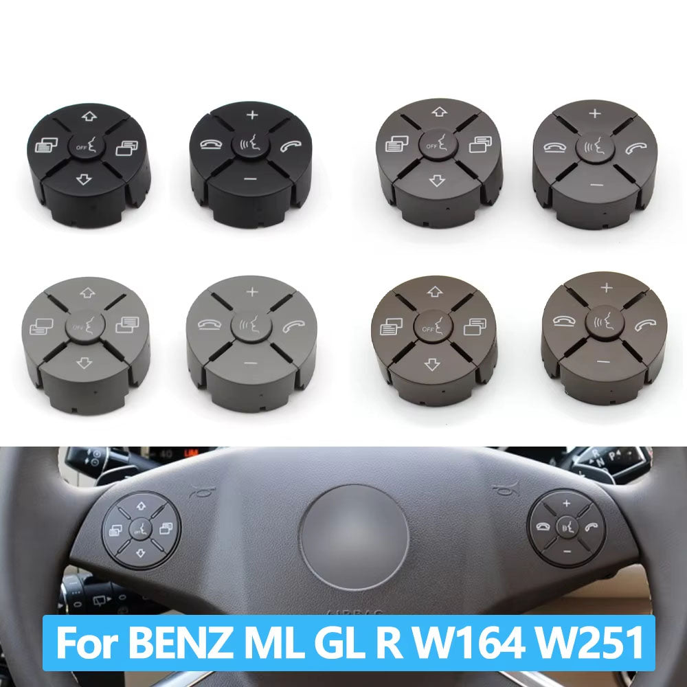 W251 W164 Car Left Right Multi-function Steering Wheel Button Kit Phone Voice Control Keys For Benz W219 W230 W171 1648700558