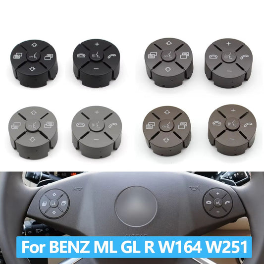 W251 W164 Car Left Right Multi-function Steering Wheel Button Kit Phone Voice Control Keys For Benz W219 W230 W171 1648700558