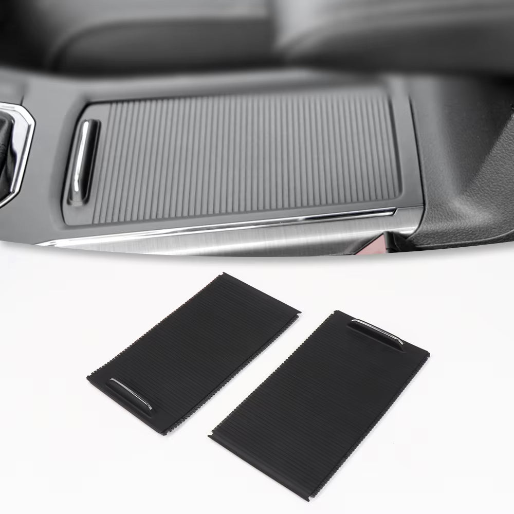 56D862531A Center Console Cup Holder Sliding Shutter Roller Blind Cover for VW Passat 2016-2018