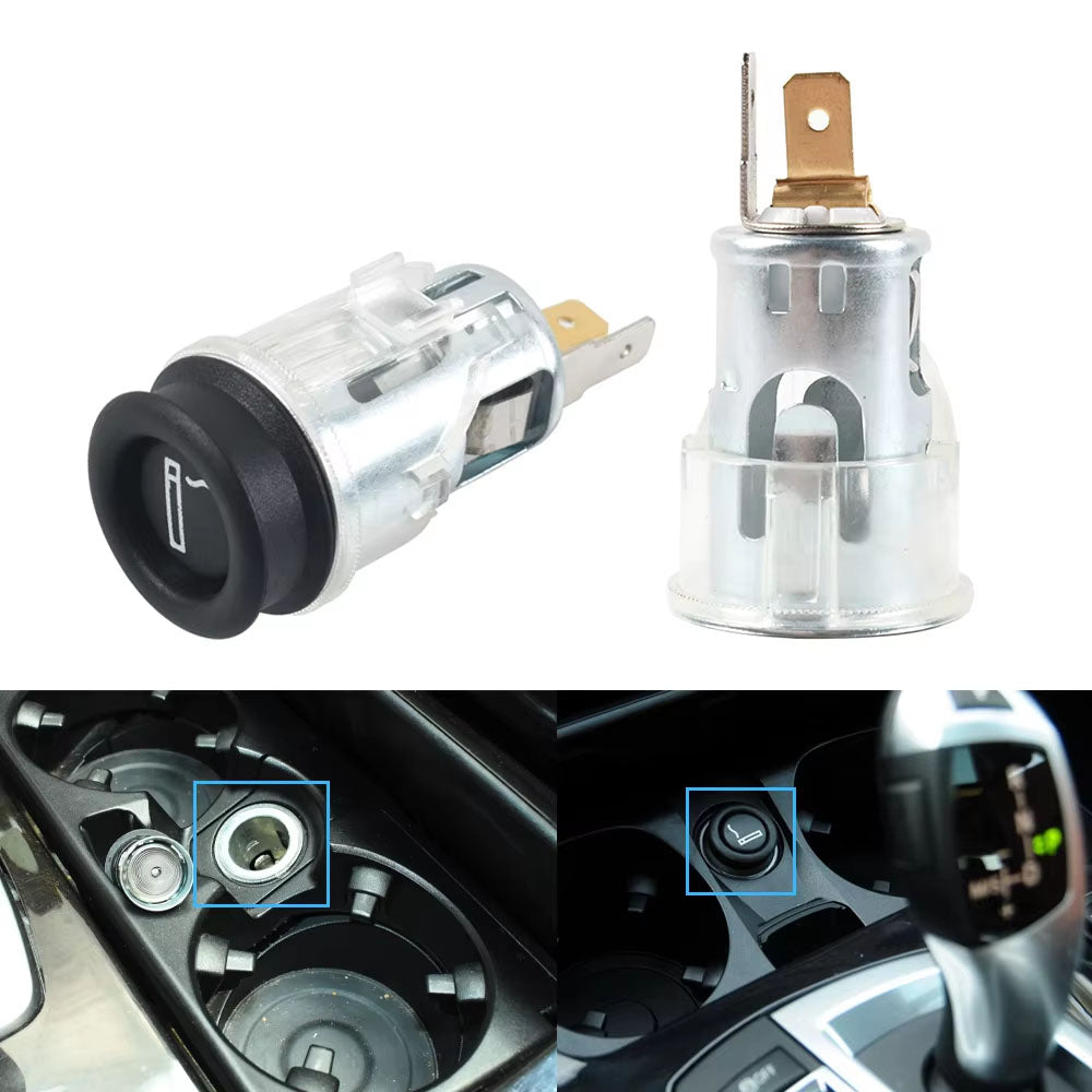Car Interior Accessories Universal Plug Cigarette Lighter Socket Assembly Replacement for BMW All Series 61346973035