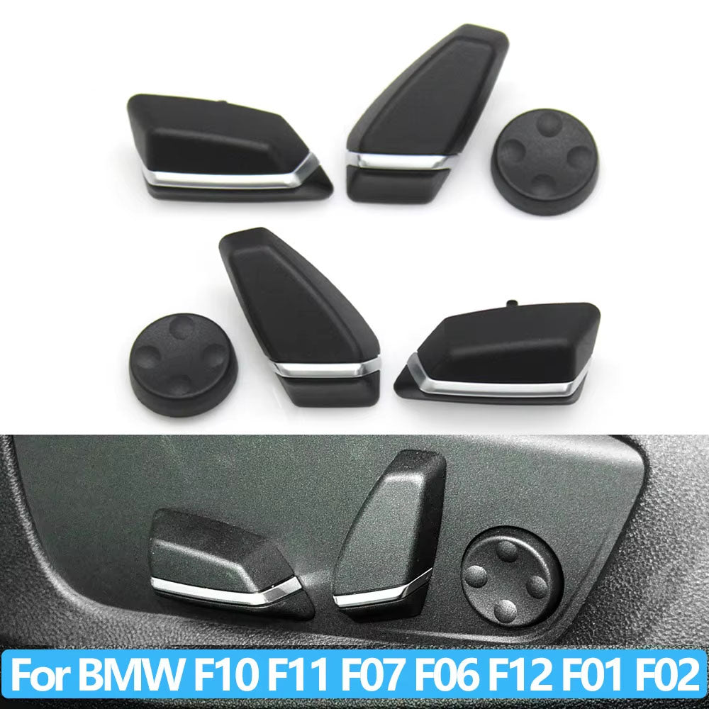 Car Left Right Seat Adjust Switch Sliding Backrest Lumbar Support Button For BMW 5 6 7 X5 X6 F10 F11 F07 F06 F12 F01 F02 F15 F16