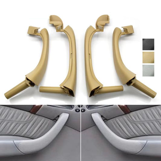 1/4PCS Car Front Rear Left Right Door Inside Grab Pull Handle Cover Trim Replacement For Mercedes Benz S Class W220 1998-2003