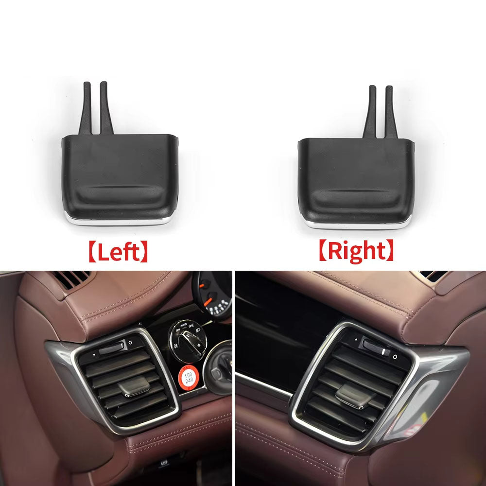 Car Front Air Conditioning A/C Air Vent Outlet Tab Air Conditioning Leaf Adjust Clip Repair Kit for Porsche Panamera