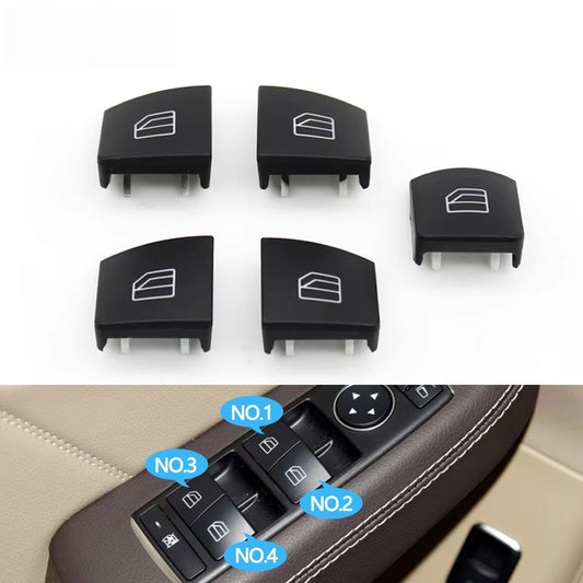 Car Window Lifter Switch Button Cover Cap For Mercedes Benz GLE GLS ML GL CLS G Class W166 W292 W218 W463