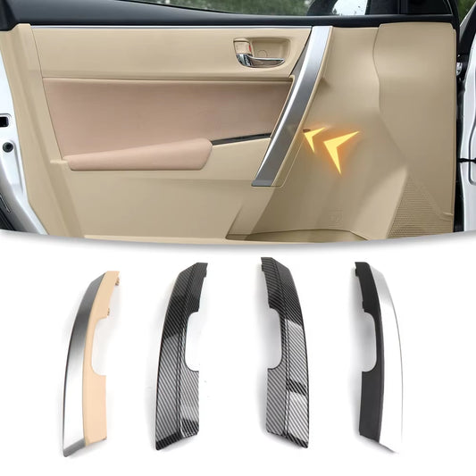 Front Door Interior Armrest Cover Panel Armrest Inner Handle Cover 74645-02430-B0 For Toyota Corolla Levin 2014-2018