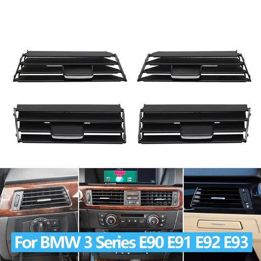 Car Front Dashboard Air Conditioning AC Vent Outlet Grille Repair Kit For BMW 3 Series E90 E91 E92 E93 318i 320i 325i 2005-2012