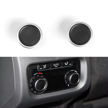 A/C Knob Button Rear Air Conditioning Panel Switch Car Rear Air Conditioning Control Panel Knob Cover 7N0907049C for VW Sharan