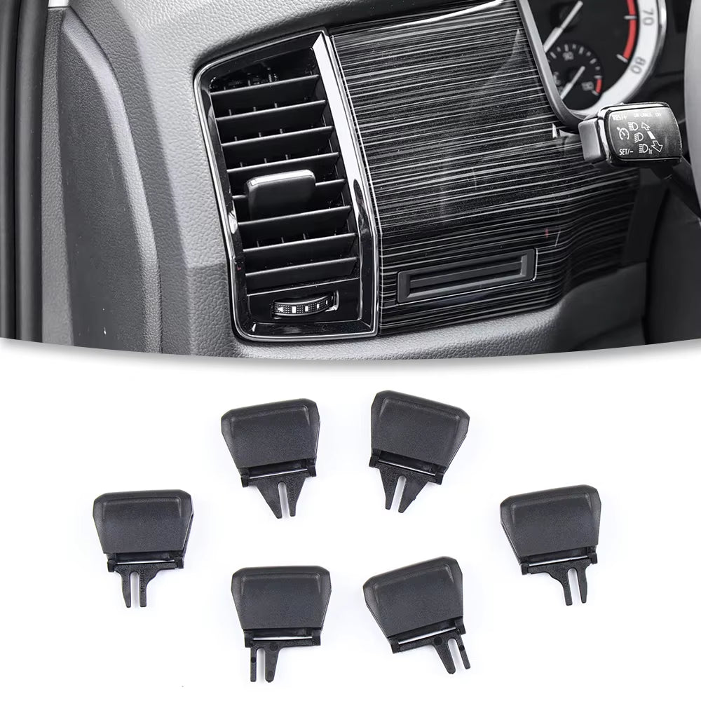 AC Air Vent Clip Repair Kit For Skoda Kodiaq 2017-2025 Front Rear Dashboard Air Vent Replacement 56G819701 56G819702 56G820951