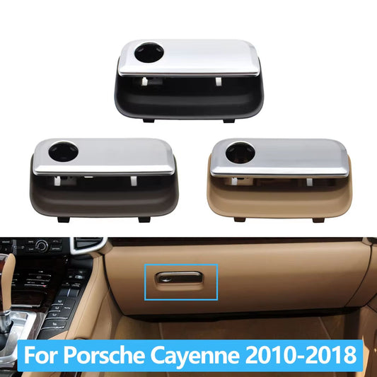 LHD Car Front Passenger Side Glove Box Dashboard Lock Storage Box Handle For Porsche Cayenne 2010-2018 7P5857147