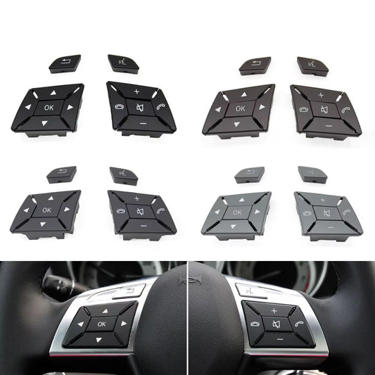 W204 X204 W212 W156 W246 W207 W117 W218 Car Steering Wheel Control Menu Control Switch Button For Mercedes BENZ C E A GLK Class