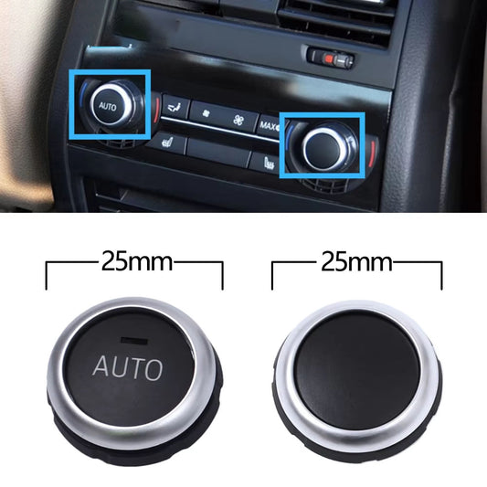 Rear Air Conditioning Temperature Adjustment Rotation Knob Control Button For BMW 5 6 7 Series F10 F06 F12 F07 F01 F02