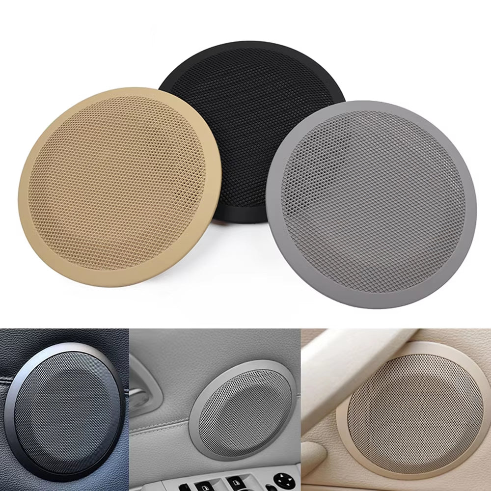 LHD RHD Car Front Rear Interior Door Audio Sound Loudspeaker Grill Cover For BMW 3 X1 Series E90 E91 E84 318 320 325i