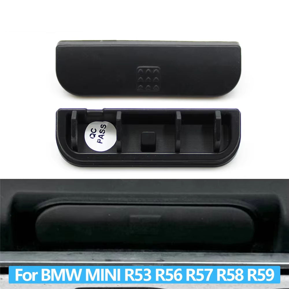 Car Rear Bumper Trunk Door Tailgate Handle Switch Rubber Cover For BMW MINI Hatchback Convertible Coupe R53 R56 R57 R58 R59