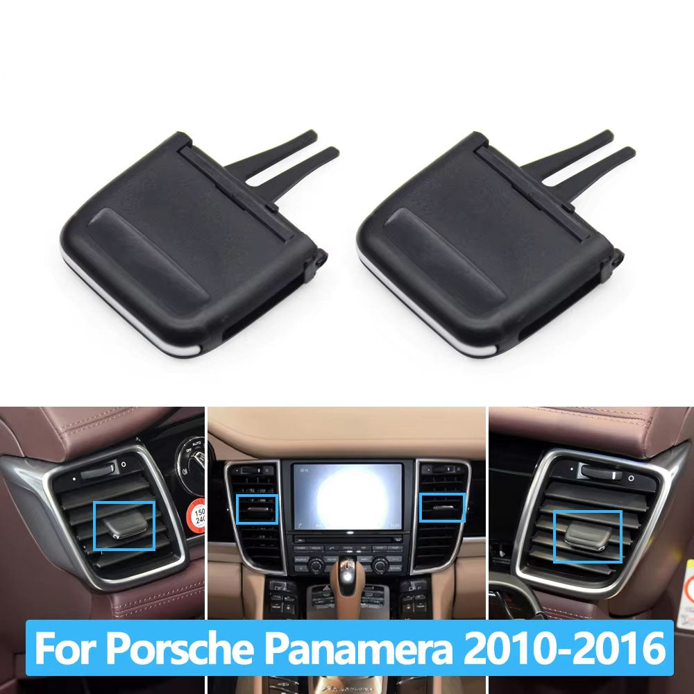 Car Front Rear Air Conditioning AC Air Vent Outlet Tab Clip Repair Kit For Porsche Panamera 2010-2016