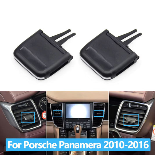 Car Front Rear Air Conditioning AC Air Vent Outlet Tab Clip Repair Kit For Porsche Panamera 2010-2016