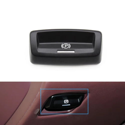 Black Electronic Parking Brake Control Switch Handbrake Button For Porsche Panamera 970 2010 2011 2012 2013 2014 2015 2016
