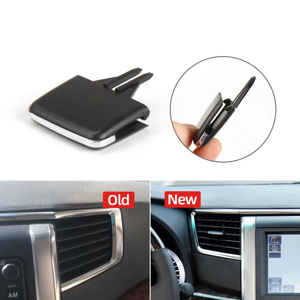 Car Front Air Conditioning Grille AC Vent Outlet Tab Air Conditioning Leaf Adjust Clip Repair Kit for Toyota Alplard
