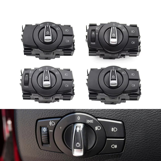 Car Front Headlamp Head Light Switch Assembly For BMW 1 3 X1 Series E87 E88 E81 E82 E90 E91 E92 E93 E84 61319169403,61319169405