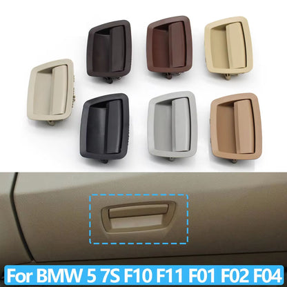 LHD RHD Car Interior Door Front Passenger Seat Glove Box Switch Pull Handle For BMW 5 7 Series F10 F11 F18 F01 F02 F04