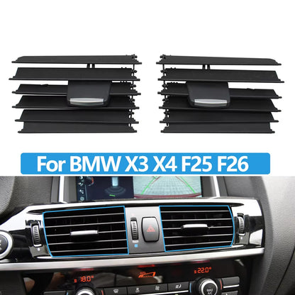 LHD RHD Car Front Middle AC Air Conditioner Vent Outlet Grille Slide Clip Repair Kit Replacement For BMW X3 X4 F25 F26 2011-2018
