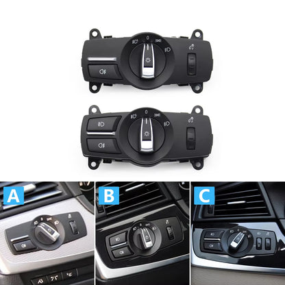 Car Headlight Headlamp Switch Control Assembly For BMW 5 6 7 X3 X4 F10 F11 F06 F12 F01 F02 F07 F25 F26 61319192744,61319204067
