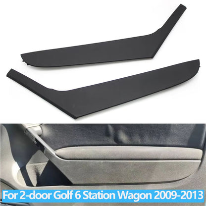 Car Interior Door Left Right Pull Handle Cover Trim For Volkswagen VW Golf 6 Two-Doors Station Wagon 2009-2013