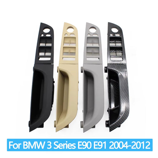 LHD Left Driver Side Interior Door Armrest Window Switch Cover Panel Replacement For BMW 3 Series E90 E91 316 318 320 325 328i