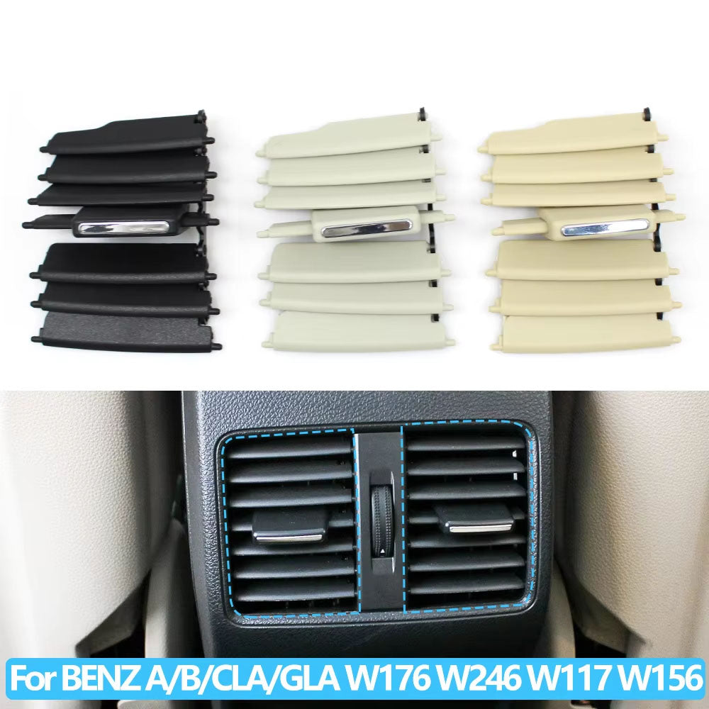 Car Rear AC Vent Air Vent Outlet Grille Slide Clip Repair Kit For Mercedes Benz A CLA GLA B Class W176 W117 W156 W246 2013-2018