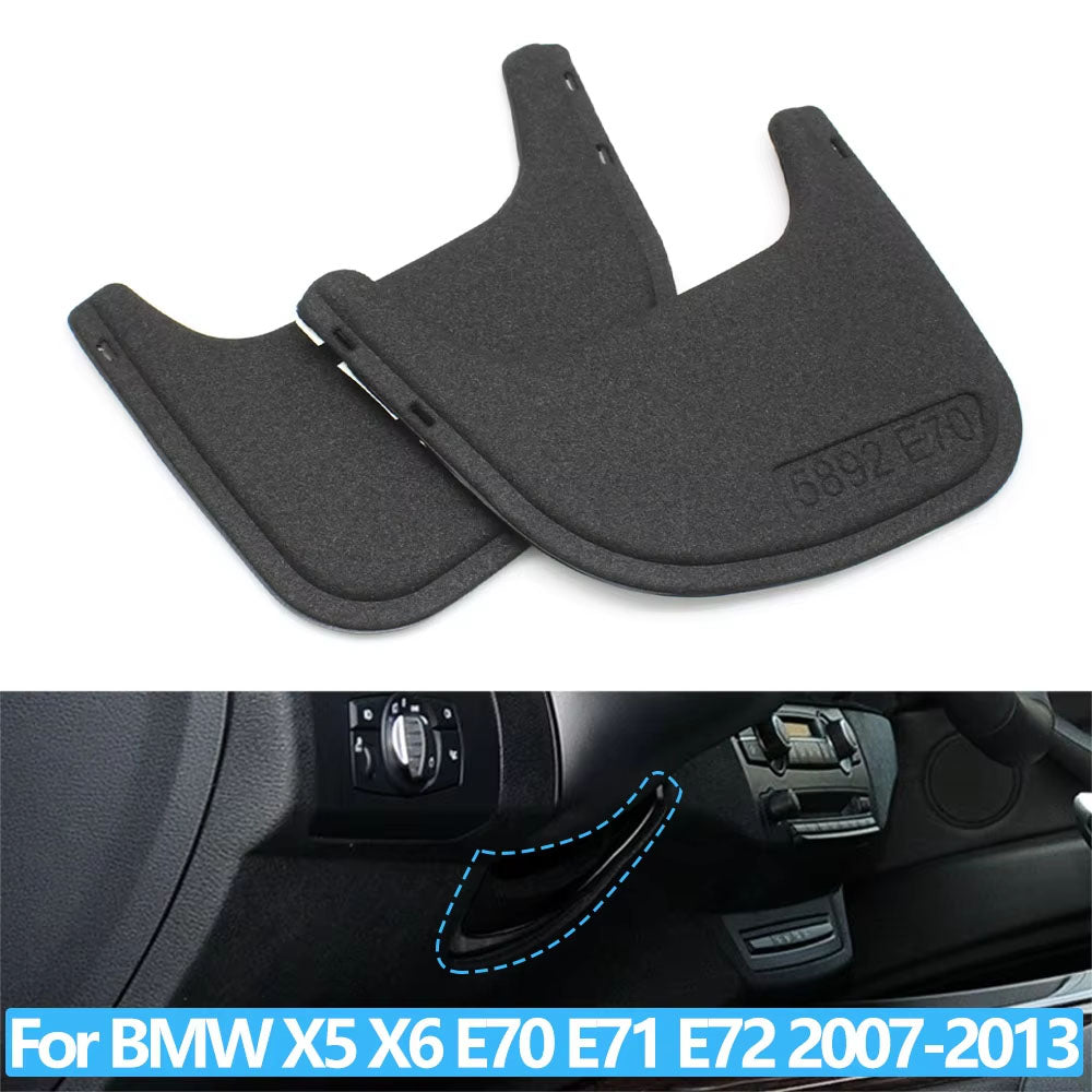 LHD RHD Car Front Dashboard Steering Wheel Underbody Sponge Replacement For BMW X5 X6 E70 E71 E72 2007-2014