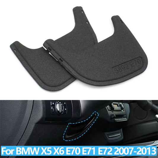 LHD RHD Car Front Dashboard Steering Wheel Underbody Sponge Replacement For BMW X5 X6 E70 E71 E72 2007-2014