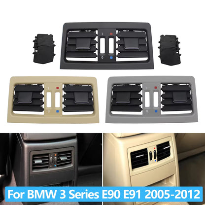 Car Rear Center Console Heater AC Vent Grille Air Vent Panel For BMW 3 Series E90 E91 335i 328i 318i 325i 330i 320i 2005-2012