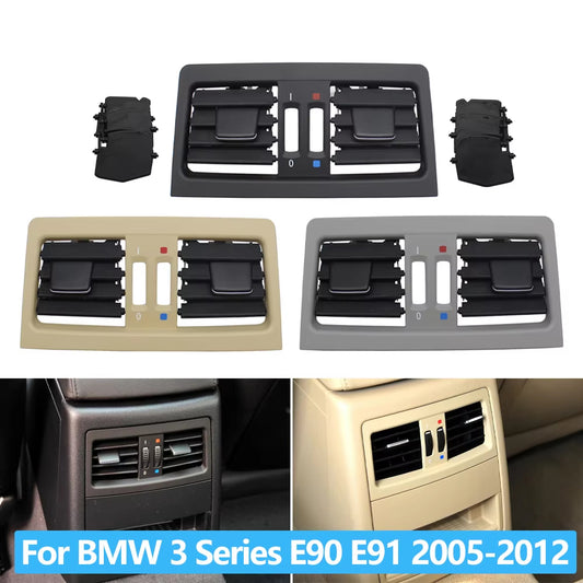 Car Rear Center Console Heater AC Vent Grille Air Vent Panel For BMW 3 Series E90 E91 335i 328i 318i 325i 330i 320i 2005-2012
