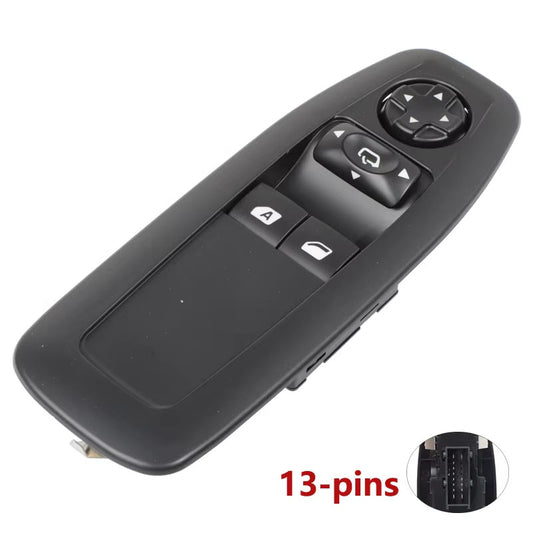 New 96751127ZD Front Left Power Window Switch Glass Lifter Control Button for Peugeot 208 2008 3008 5008 2018