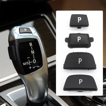 Car Gear Lever Auto Parking Button Cap For BMW 1 2 3 4 5 7 X3 X4 X5 X6 E60 F20 F21 F30 F34 F36 F10 F11 F01 F02 F07 F25 F26 F15