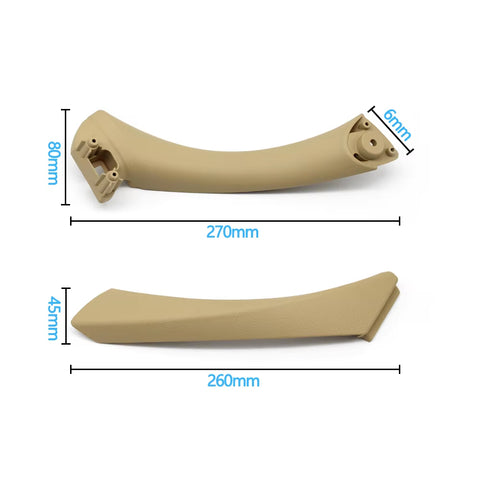 6PCS Set LHD RHD Front Rear Left Right Interior Passenger Door Pull Handle For BMW 3 Series E90 E91 316i 318i 320 325 328i