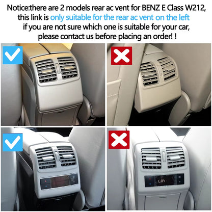 Model A Sedan Rear Air Conditioner Vent Grille Outer Cover Panel For Mercedes Benz W212 E Class E200 E260 E300 2009-2012
