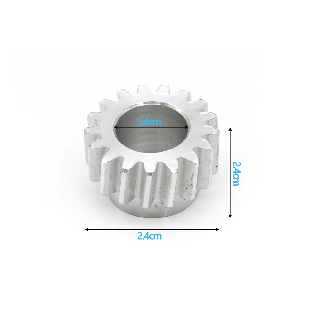 Car Seat Upper Lower Adjustment Motor Lever Gear Metal Alloy 17-tooth Gear For Benz S Class W222 S300 S350 S400 S450 S500 S600