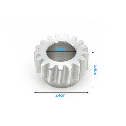 Car Seat Upper Lower Adjustment Motor Lever Gear Metal Alloy 17-tooth Gear For Benz S Class W222 S300 S350 S400 S450 S500 S600