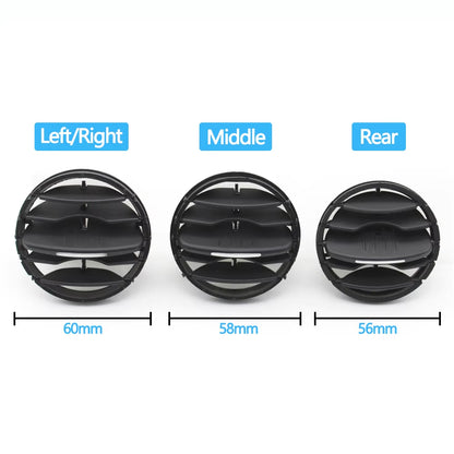 1/2PCS Car Front Rear Air Conditioning AC Vent Grille Air Vent Cover For VW Volkswagen Tiguan 2010 2011 2012 2013 2014-2017