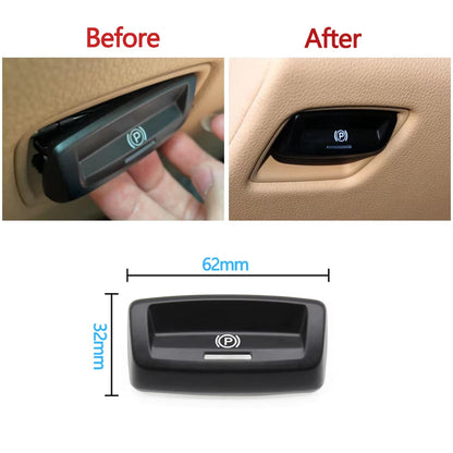 Black Electronic Parking Brake Control Switch Handbrake Button For Porsche Panamera 970 2010 2011 2012 2013 2014 2015 2016
