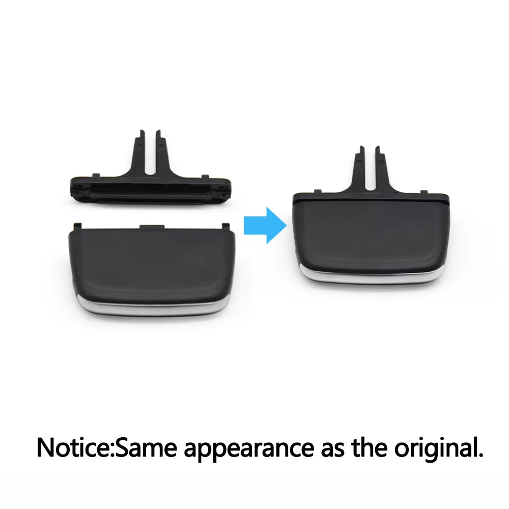 Car Front Rear Air Conditioning AC Vent Grille Outlet Slider Tab Clip Repair Kit For Volvo XC90 2016-2024