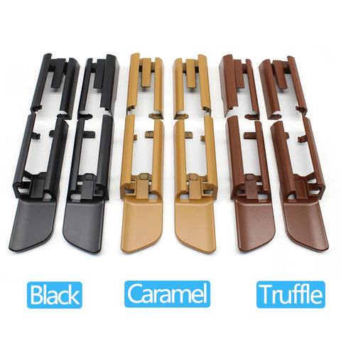3 Colors Car Interior Front Rear Left Right Seat Sliding Track Rail Trim Cover For BMW 5 Series G30 G31 2017-2022