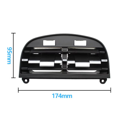 Rear Console AC Vent Grille Outlet Cover Panel Air Conditioner Slider Clip For Maserati Ghibli 2014-2020 670021523