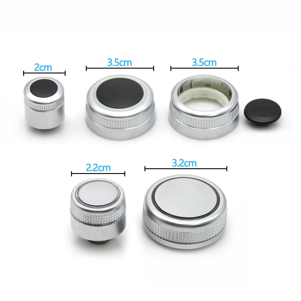 Car Audio Volume Radio Knob Multimedia Navigation Adjustment Control Switch Knob For Audi A6 A7 C6 C7 C8 Q7 Q8 A8 4F0919070