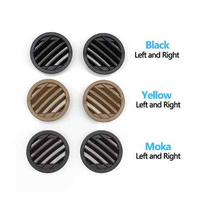Car Front Dashboard Air Conditioner AC Vent Grille Small Round Cover For Mercedes Benz X204 GLK Class W204 GLK260 GLK300 GLK350
